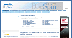 Desktop Screenshot of dogspin.com